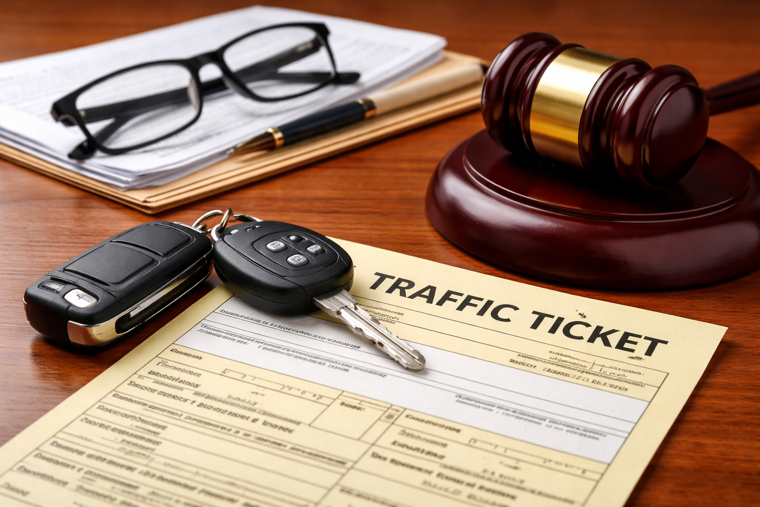 trafic ticket